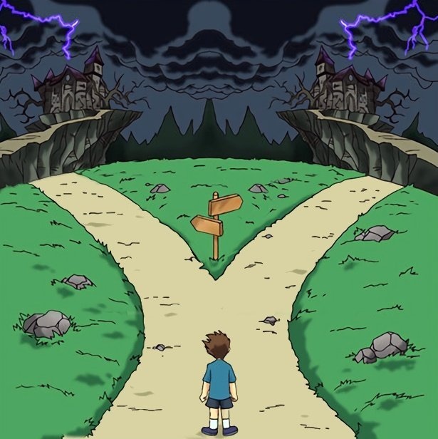 Two paths