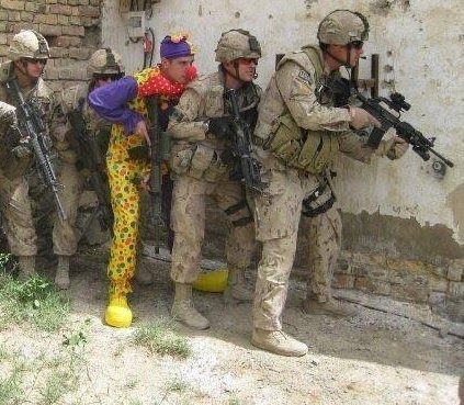 Army clown