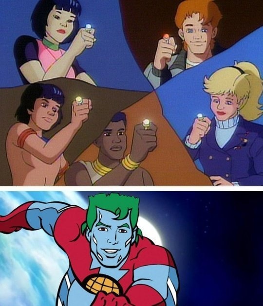 Captain planet with everybody