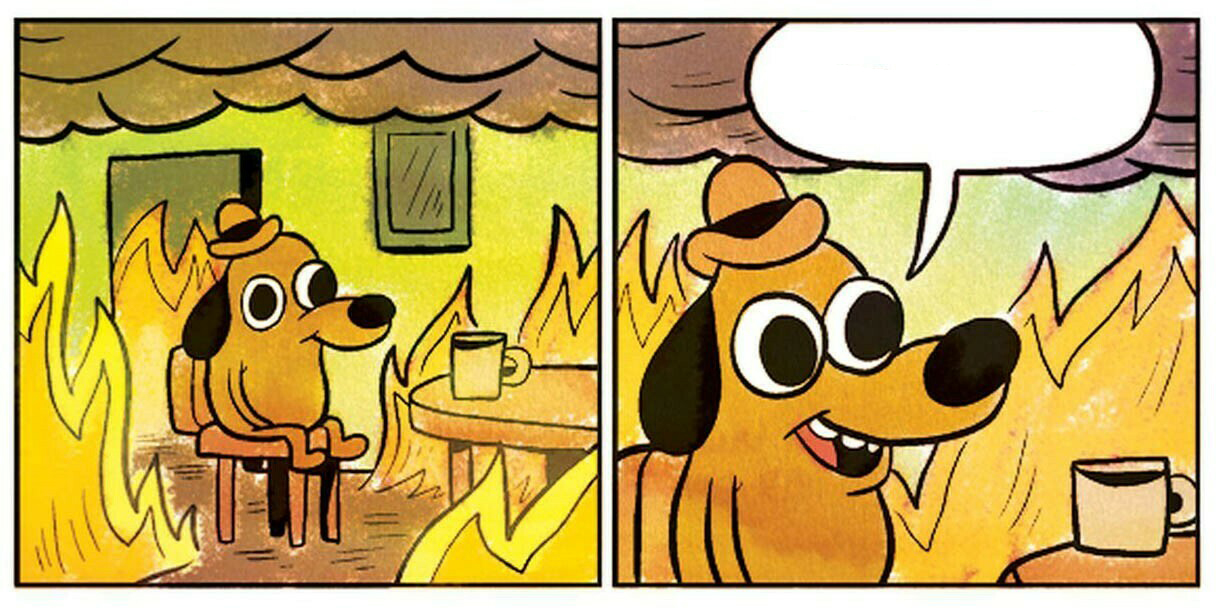 This is Fine (Blank)