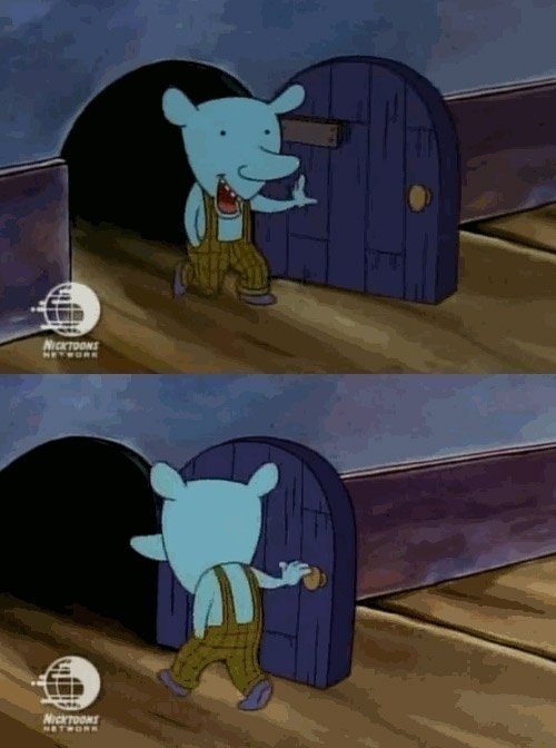 mouse entering and leaving