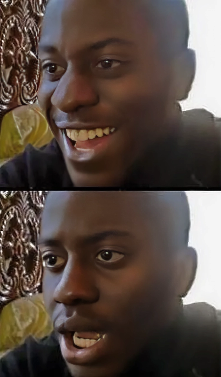 Disappointed Black Guy