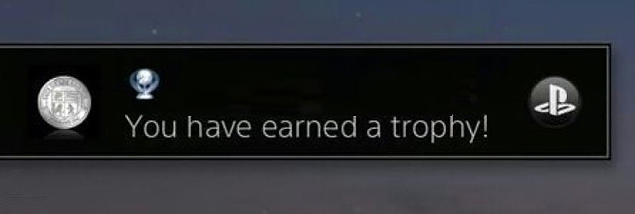 PlayStation trophy